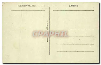 Paryż - Bulwar Italian — animowany widok z samochodami i wywieszką Folies Bergère — wydawca 'Phototypie Italienne' n°235 — Rewers