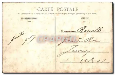 Versailles - Avenue de Paris — wyd. Mme Moreau, Versailles — Rewers