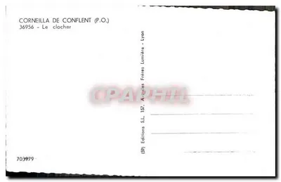 कॉर्नेइल्ला डे कॉन्फ्लेंट — घंटा गृह — संस्करण S.L. लियोन — पीछे