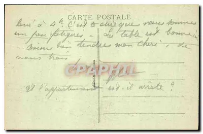 Le Pouldu - Ujście rzeki Laïta — Karta pocztowa n°4172 — Rewers