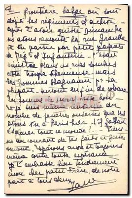 Floresta de Fontainebleau — O Rampa do Rocher Cuvier-Châtillon — Édition Artistique L.M. n°106 — Verso