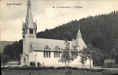 Kichompré — A Igreja — Les Vosges. — 46. — Editor não visível.