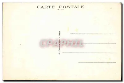 Nogent-le-Roi — The Castle (South Side) — G. Foucault, publisher Dreux — Back