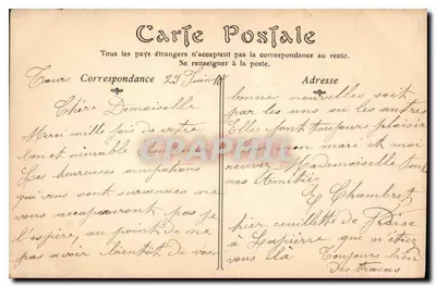 Kasteel van CHAUMONT — De Ingang — ND Phor — Achterkant