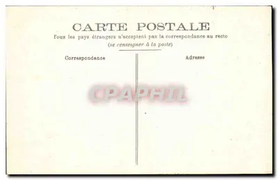 Saint-Avertin (Loir-et-Cher) - Castelo de Cangé - Facha principal — GB 10 — Editor: Grand Bazar de Tours — Verso