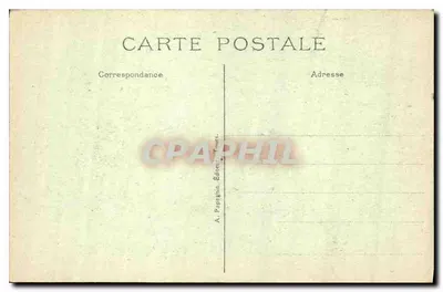Hotel Gouin — Tours — Editor A. Papagahn — Verso
