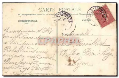 Kościół w Ars — Widok fasady — Vernu, fot., Ars (Ain) — Rewers