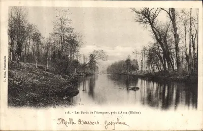 As Margens do Azergues, perto de Anse (Rhone) — G. Belin, Villefranche — n° 118