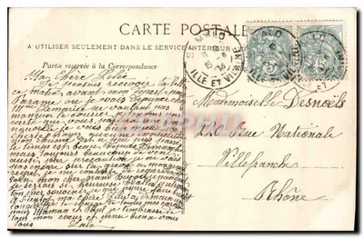 Rennes — La Maison de Du Guesclin — G. F. n°1087 — Rewers