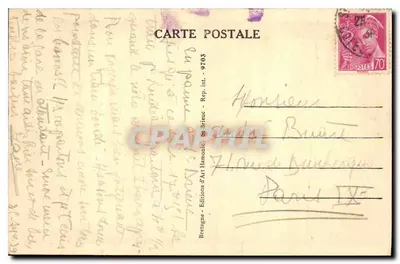 Bretagna - Saint-Brieuc - Il Tertre Aubé — Editore Apinury — Verso