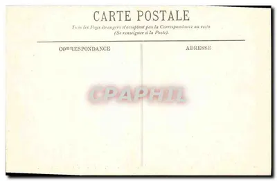 Chenonceaux — Zamek — Façada wschodnia — LL. — Rewers