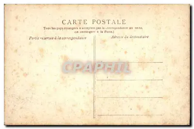 Blois — O Castelo — Edit. L. Duparque, Florenville — Verso