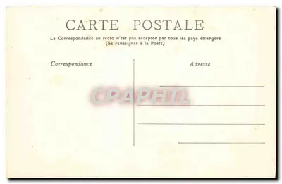 Vernou-sur-Brenne — Castelo de Jallanges (século XV) — Editor: C. P. A. (número de série ilegível) — Verso