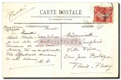 Dieppe — Les Tourelles et le Château — LL. — Rewers
