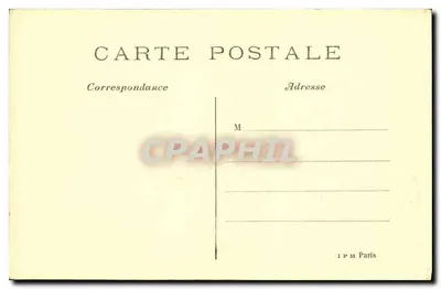 La Ferté-Saint-Aubin — O Castelo (velho lado) — M. Audinet, editor — Verso