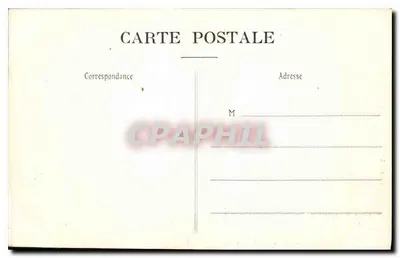 Chiry (Oise) — Torre do Castelo — Editor H. Sapamant, em Lasagny (Oise) — Verso