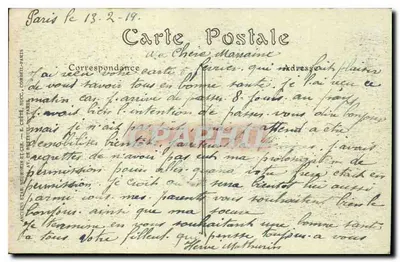 PARIS — Die Place de la République — NDJ — Rückseite