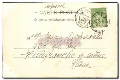 Odbudowa - Klasztor St-Vannes — 15, ulica Hôtel de Ville — Fot. Marcel, Verdun — Rewers