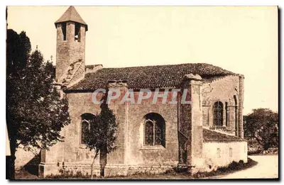 Igreja de Dampierre-sur-Boutonne — Arquitetura religiosa de Aunis e Saintonge — Éditions d'Art Raymond Bergevin