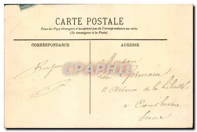 Le Tréport — Widok z Mostu Przecinającego — LL. — Rewers