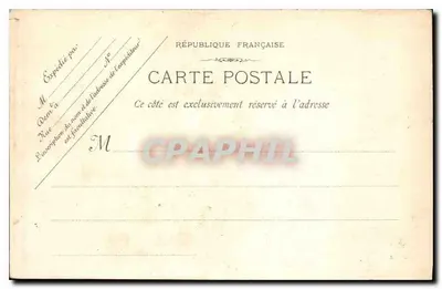 Toulon — Wielka Wieża — Cliché Giraud — Rewers
