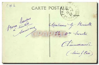 Zamek Châteaudun — Fasada Północna — M.G.40 — Rewers