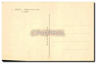 Capela de São Luís — Le Chaour — Edição dos Magent-Reunis — Verso