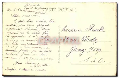 Chamonix — Jezioro Białe i Kolekcja Mont Blanc — Photo Monnier — Rewers