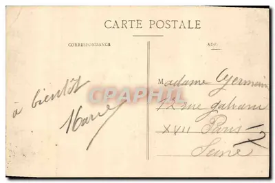 Besançon - Le Pont de Chamars et la Citadelle — Éditeur non identifié, n° de série non visible — Verso