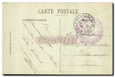 Katedra w CHARTRES — Portail Sud — C. Foucault, édit., Dreuz — Rewers
