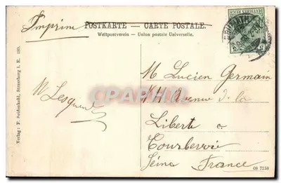 Straßburg-Els. — Kehl a. Rh. — Most nad Rynem — Most kolejowy — Rewers