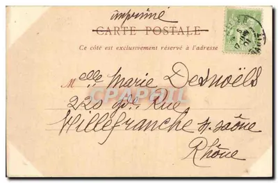 Montpellier — Fontanna Trzech Urodzonych — ND Phot — Rewers