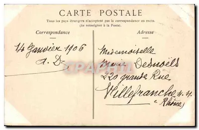 Avignon — Katedra, Siedziba Papieży (XI wiek) — Zbiory ND Phot, nr 109 — Rewers