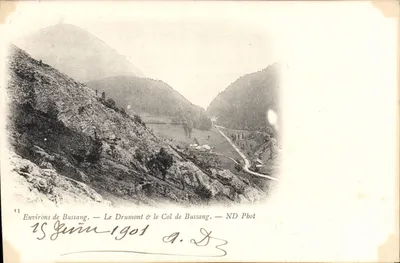 Ao redor de Bussang — O Drumont e o Col de Bussang — ND Phot