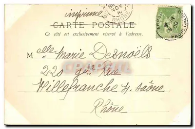 Arras — Hotel de Ville (Porta Monumental) — A. Desnoëll — Verso