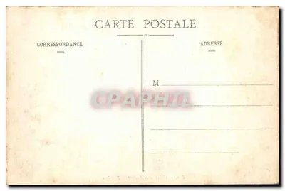 Zamek w Boisy niedaleko Renaison — widok zamku z klinowatą wieżą — n° 896 — Rewers