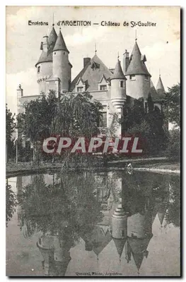 Ao redor de ARGENTON — Castelo de St-Gaultier — Quornel, Foto, Argenton