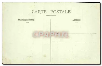 Aleja i Kwadratowa Wieża w Zamek Boisy — Okolice Roanne — Zbiór Zamek Loary — D. B. — Rewers