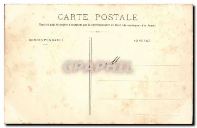 Quéaux (Vienne) - Castelo de Fougeré - Facha Oeste — Jules Robuchon, fot. em Poitiers - 434 — Verso