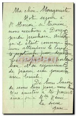 Les Settons — Kąt jeziora — Vve G. Cervais, wyd. Saulieu — Rewers
