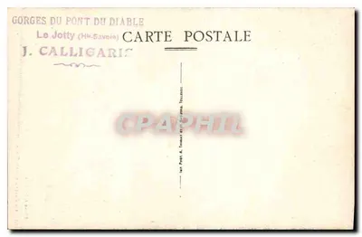 Góry Diabelskie — Wewnętrzne góry Diabelskie — J. Calligaris — Rewers