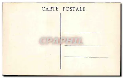 Bourg-en-Bresse — Vista Geral tirada de Brou — Edições da Poste — Verso