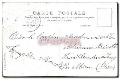 Lilases e pombas — Melhor Lembrete — J.C. Paris, No 1613 — Verso