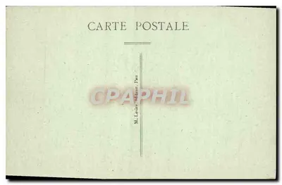 Het kasteel gezien vanaf de Basse-Plante — Pau (78) — L. V. — Achterkant