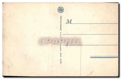 Ulica w arabskim wsi — 8154 — Photochromie A. D. I. A. (NICE) — Rewers
