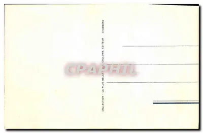 Lago do Bourget — Os Barcos a Vela — A Saboia Pitoresca — n°1278 — Verso