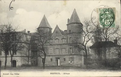 Breteuil - A Abadia — Imp. Peltier