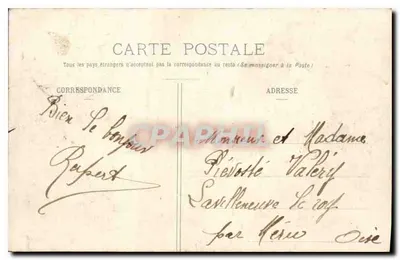 Breteuil - A Abadia — Imp. Peltier — Verso
