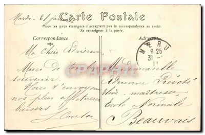 Castelo de BLOIS, Ala de Francisco I — Fachada externa — ND Ploit — Verso