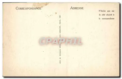 Chambord — O Castelo — A Fachada Setentrional — LL — Verso